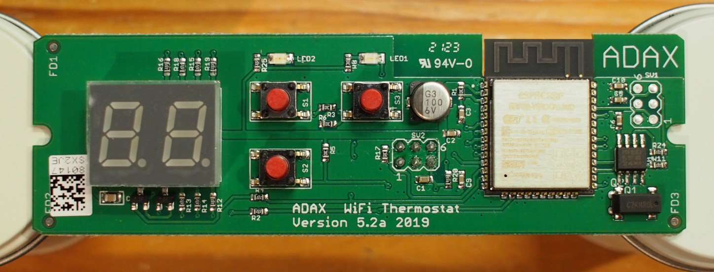Frontside of the WT2 PCB